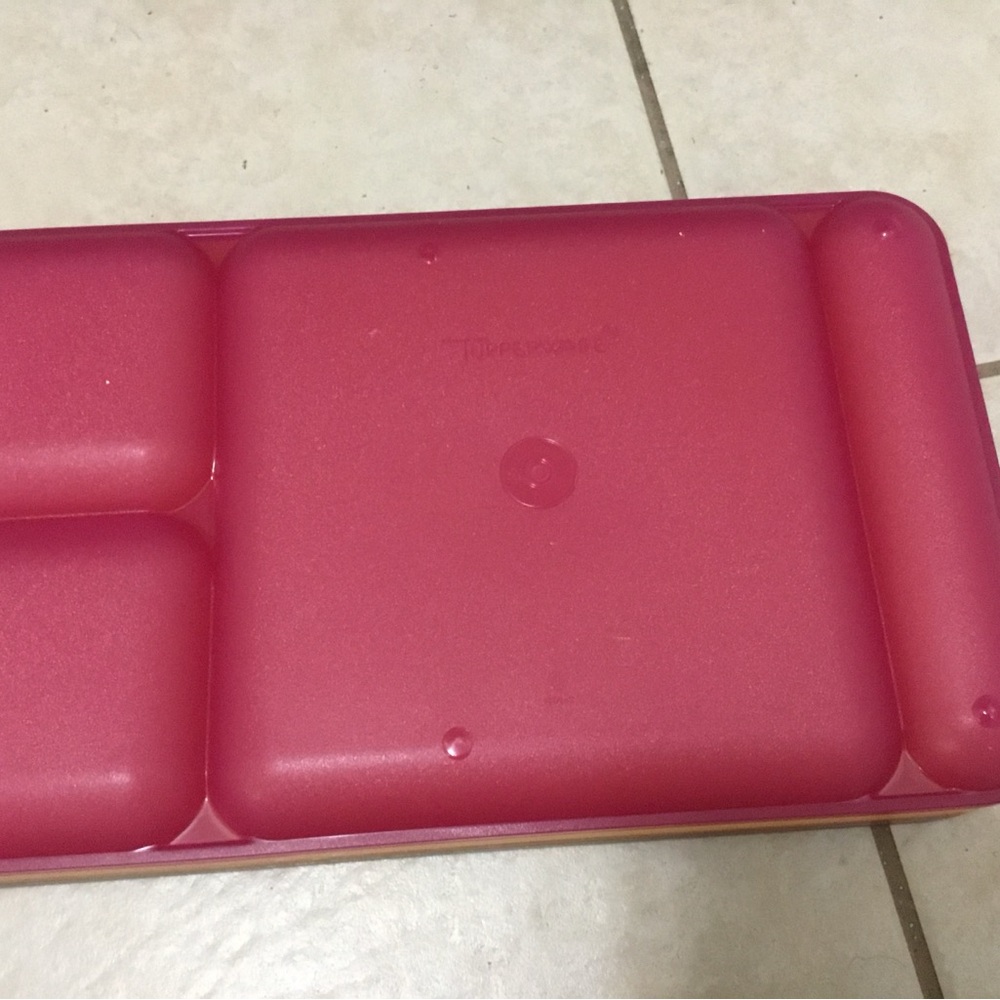 Tupperware Divided Plates - Picture 2 of 2